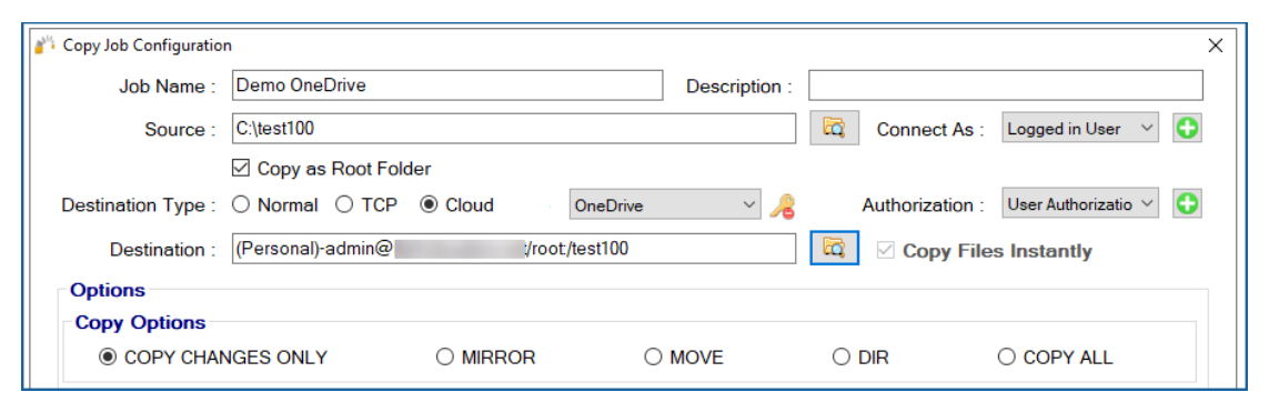 GS RichCopy 360 screenshot