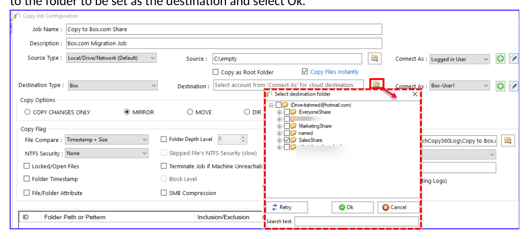 Graphical user interface, application