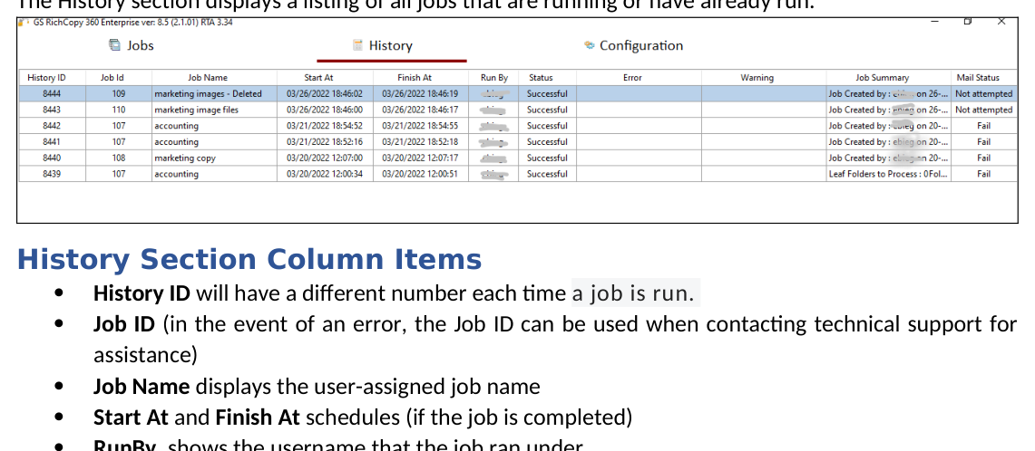 GS RichCopy 360 screenshot