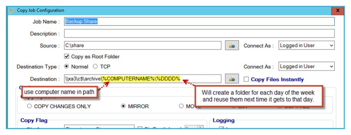 GS RichCopy 360 screenshot