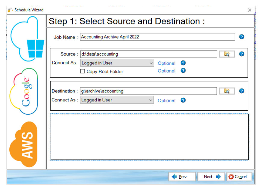 GS RichCopy 360 screenshot