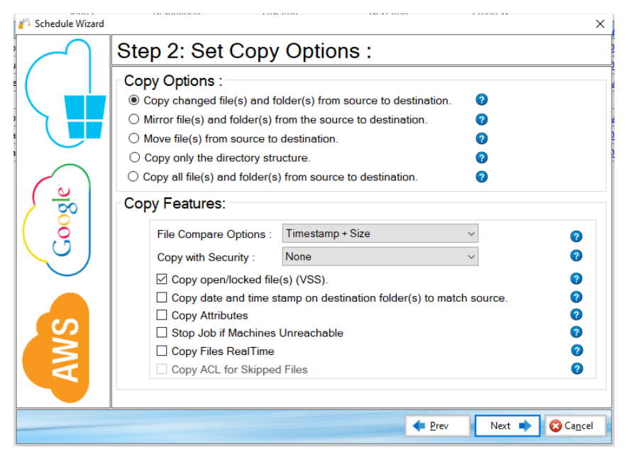 GS RichCopy 360 screenshot