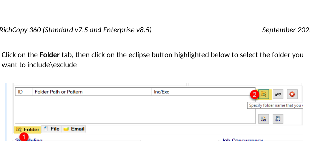 GS RichCopy 360 screenshot