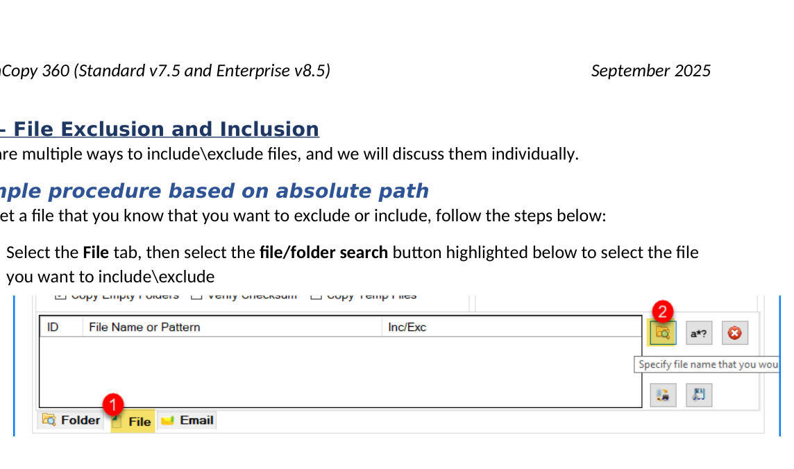 GS RichCopy 360 screenshot