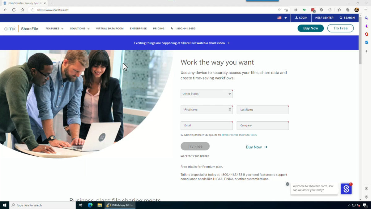 Sharefile Website Citrix Sharefile